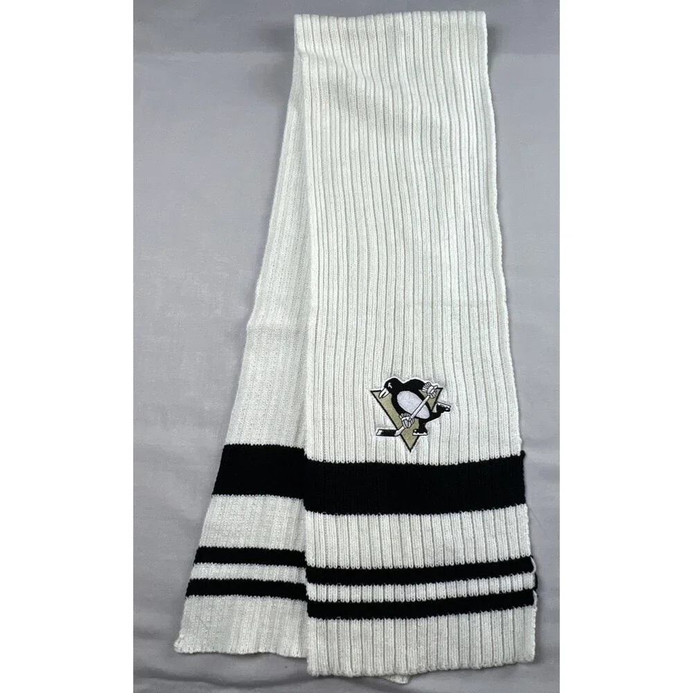 Pittsburgh Penguins Sparkly Women’s Scarf 8”x54”